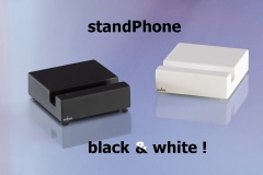 standphone black&white